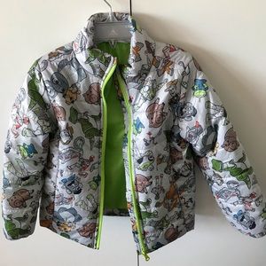Disney’s “Toy Story” lightweight puffer jacket 🚀 ❤️ 🥄 🦖